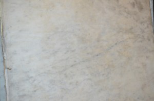 Close up of marble Needs a good polish!